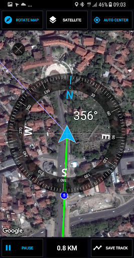 GPS Compass Navigator - عکس برنامه موبایلی اندروید