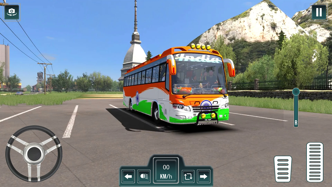 Indian Coach Driving Bus Game - عکس بازی موبایلی اندروید
