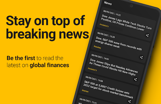 Stock Market Today - Image screenshot of android app