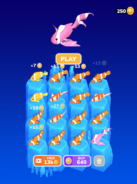 Evolution Merge - Eat and Grow - Gameplay image of android game