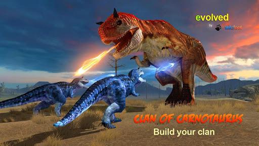 Clan of Carnotaurus - عکس بازی موبایلی اندروید