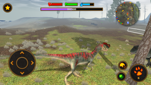Clan of Dilophosaurus - Gameplay image of android game