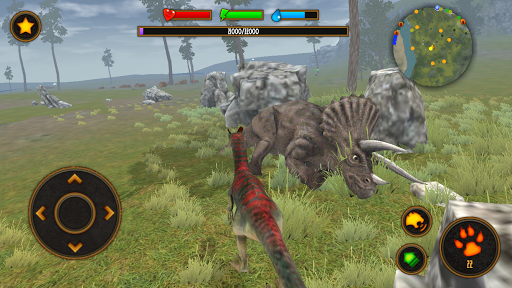 Clan of Dilophosaurus - Gameplay image of android game