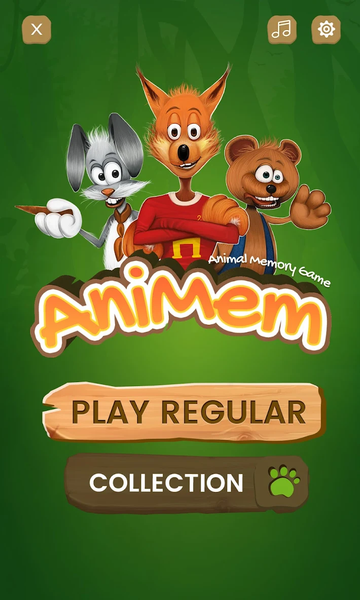 Animal Matching Pairs Game - Gameplay image of android game