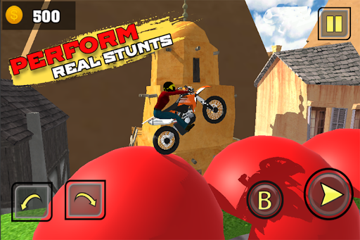 Real Bike Stunt - Moto Racing - عکس بازی موبایلی اندروید