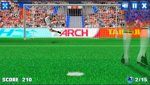 Penalty Kicks soccer pro 2021 - Image screenshot of android app