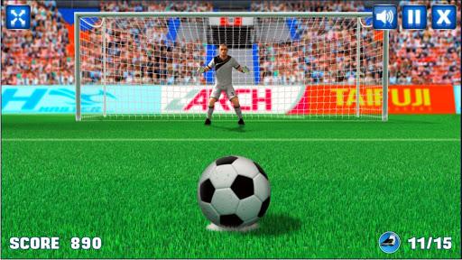 Penalty Kicks soccer pro 2021 - Image screenshot of android app