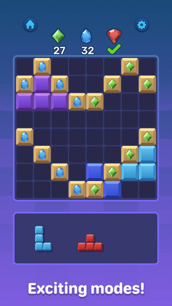Boom Blocks: Puzzle Games - Gameplay image of android game