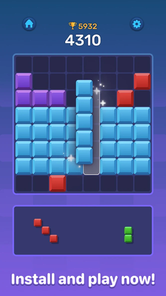 Boom Blocks: Puzzle Games - Gameplay image of android game