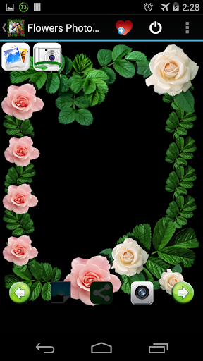 Flowers Photo Frames - Image screenshot of android app