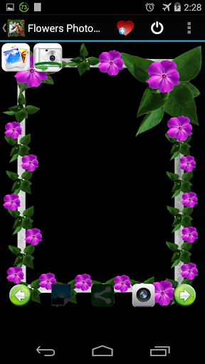 Flowers Photo Frames - Image screenshot of android app