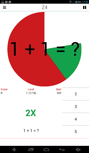 Z4 math - Image screenshot of android app