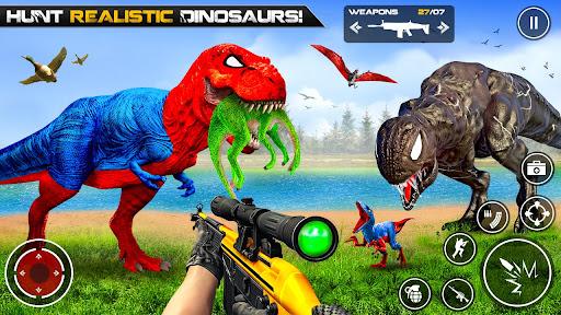 Dinosaur Hunting Gun Games - عکس بازی موبایلی اندروید
