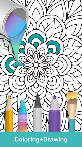 ۱۰۰+ Mandala coloring pages - عکس بازی موبایلی اندروید