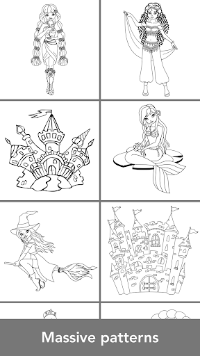Princess Coloring Books - عکس بازی موبایلی اندروید