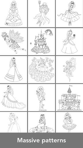 Princess Coloring Books - عکس بازی موبایلی اندروید