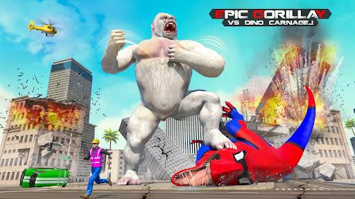 Angry Dinosaur City Rampage - عکس بازی موبایلی اندروید