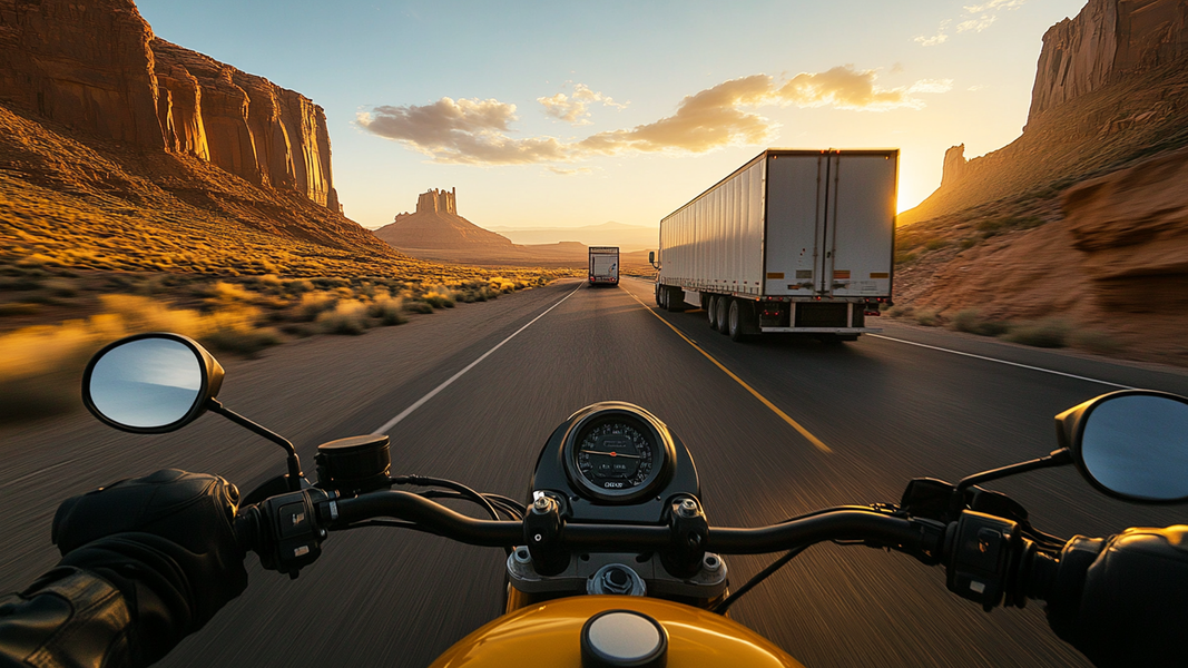 Real Motorcycle Challenge - Gameplay image of android game