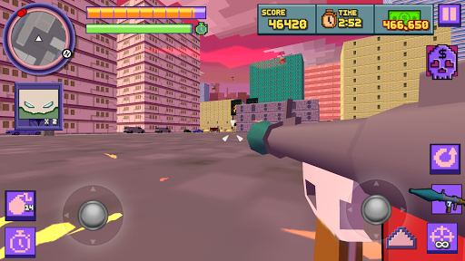 Pixel Battle: Gun Strike 3D (Pocket Edition) - Gameplay image of android game