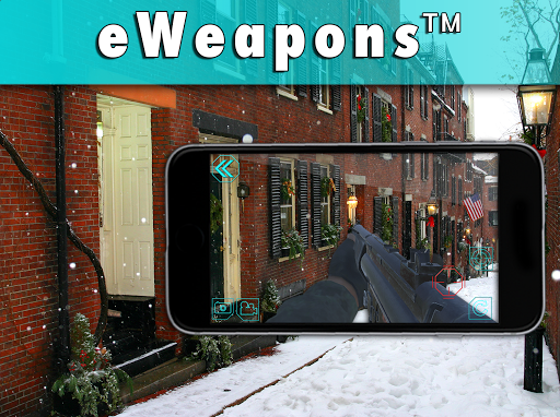 Gun Camera 3D Weapon Simulator AR Game - Gameplay image of android game