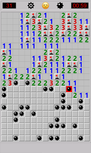 Minesweeper - Gameplay image of android game