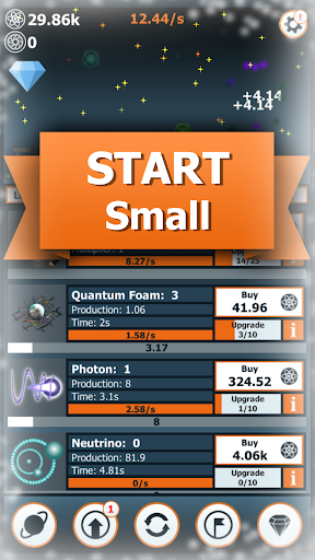 Idle Universe - Gameplay image of android game