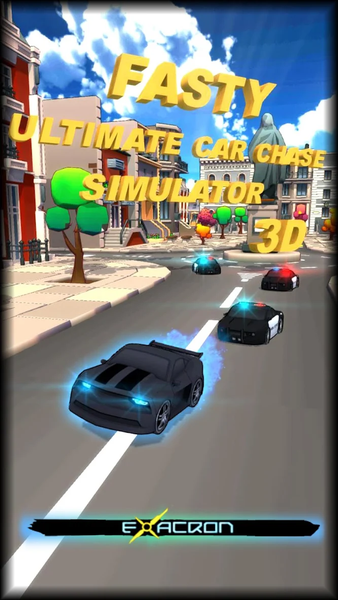 Fasty - Ultimate Car Chase Sim - عکس بازی موبایلی اندروید