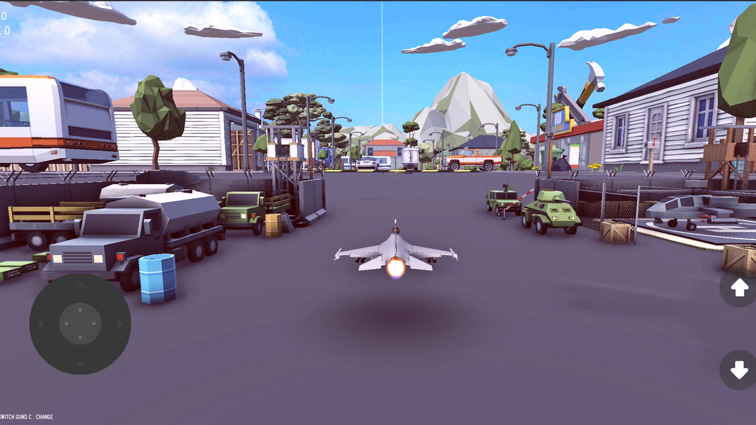 Flyxy - RC Plane Flight Air Co - Gameplay image of android game