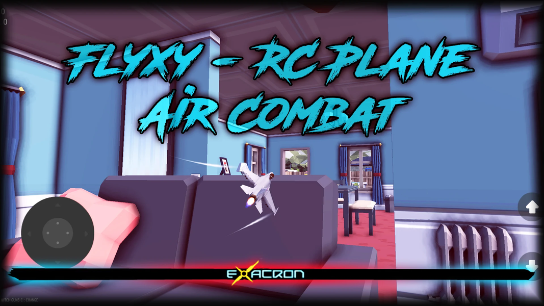 Flyxy - RC Plane Flight Air Co - Gameplay image of android game