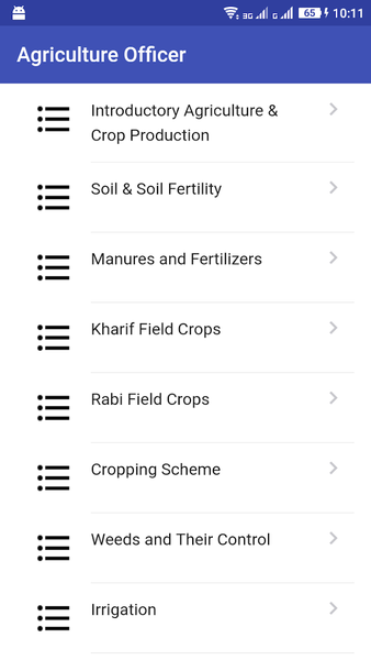 IBPS SO - AGRICULTURE OFFICER - Image screenshot of android app