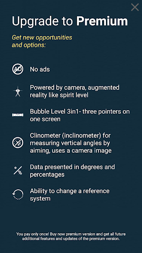 Pocket Bubble Level - Image screenshot of android app