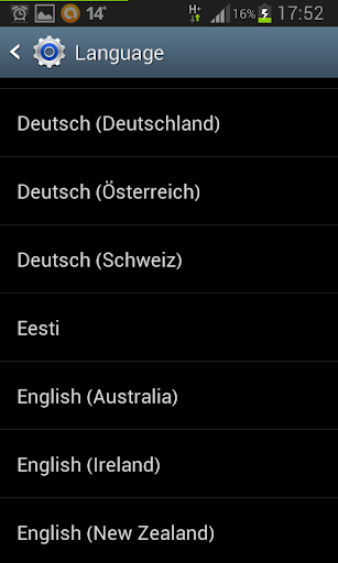 Change Language - Image screenshot of android app