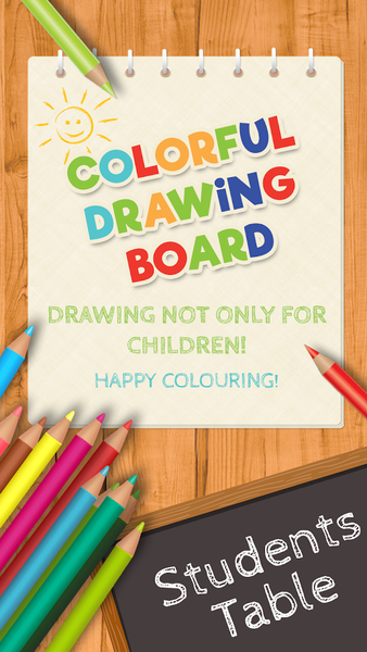 Drawing Board for Kids and Stu - عکس برنامه موبایلی اندروید