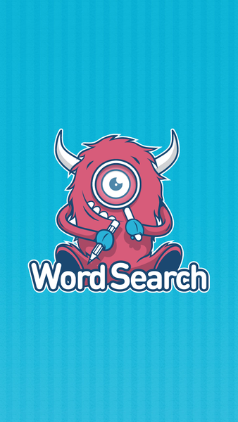 Word Search Monster - Gameplay image of android game