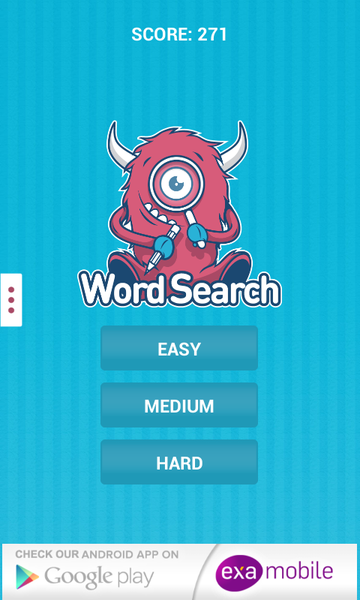 Word Search Monster - عکس بازی موبایلی اندروید