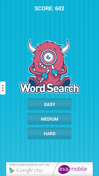 Word Search Monster - عکس بازی موبایلی اندروید