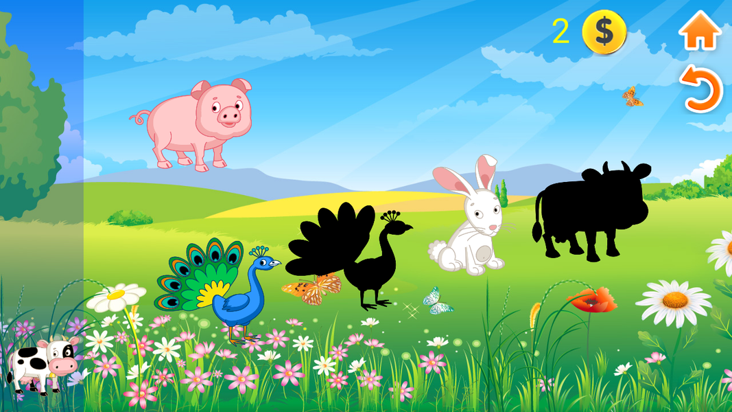 Kids Puzzle Games Animals - عکس بازی موبایلی اندروید