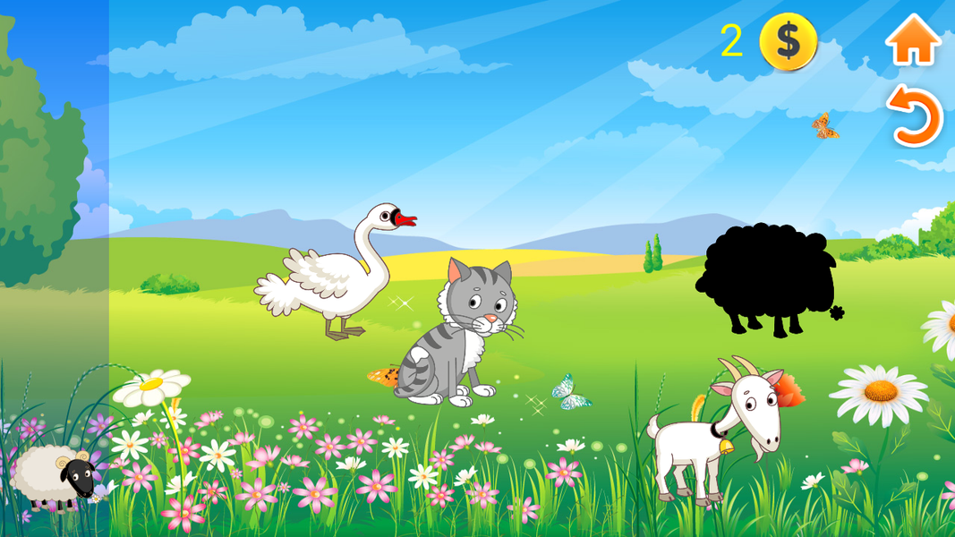 Kids Puzzle Games Animals - عکس بازی موبایلی اندروید