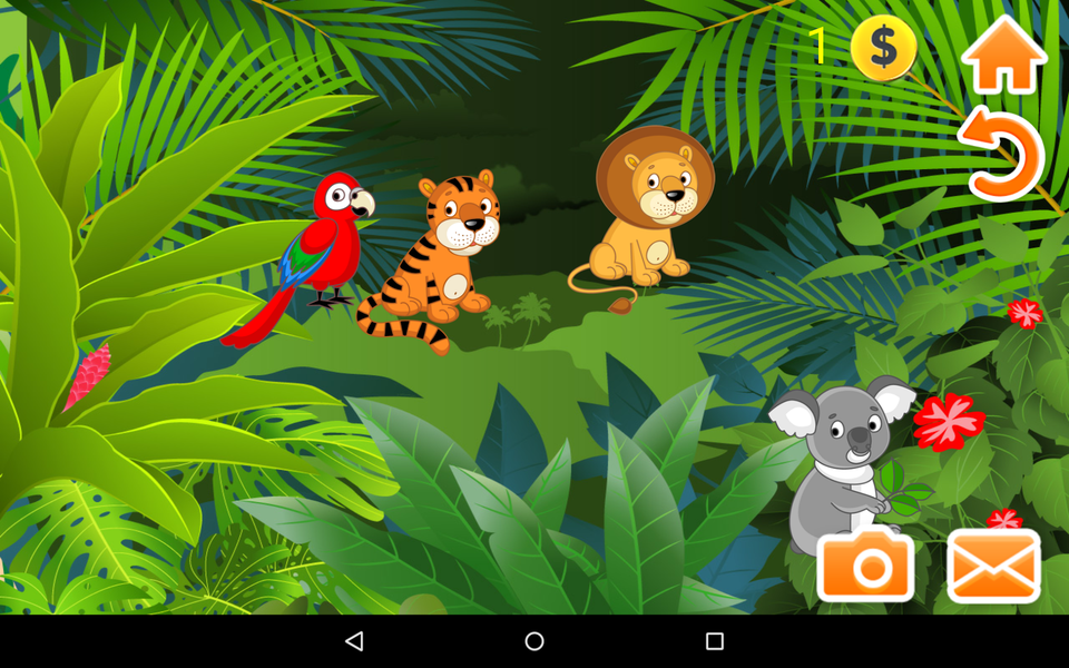 Kids Puzzle Games Animals - عکس بازی موبایلی اندروید
