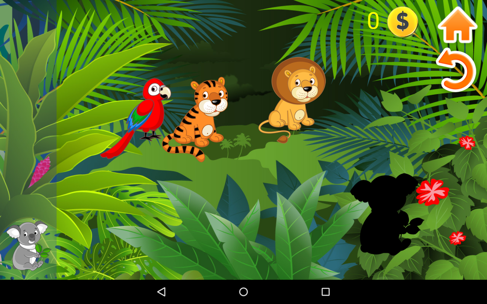 Kids Puzzle Games Animals - عکس بازی موبایلی اندروید