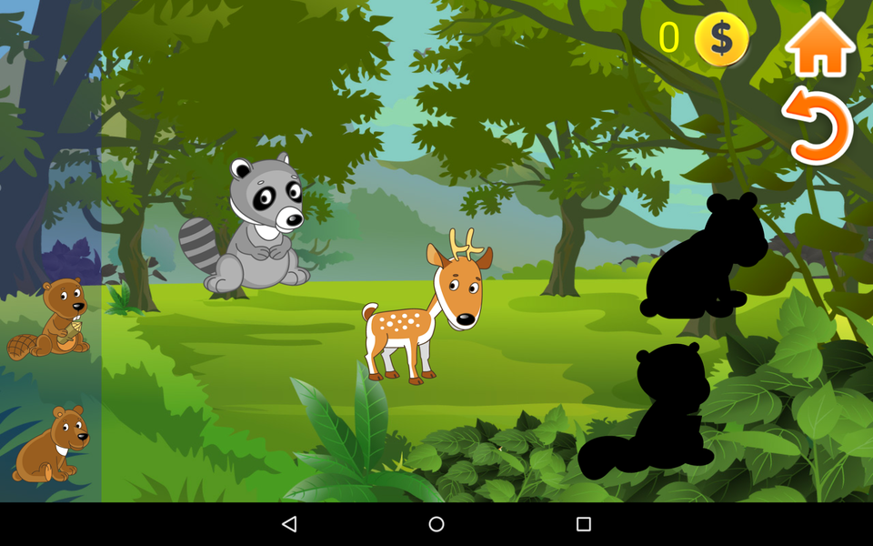 Kids Puzzle Games Animals - عکس بازی موبایلی اندروید