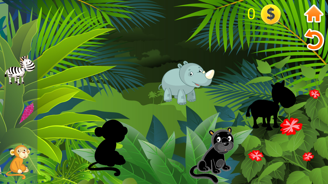 Kids Puzzle Games Animals - عکس بازی موبایلی اندروید