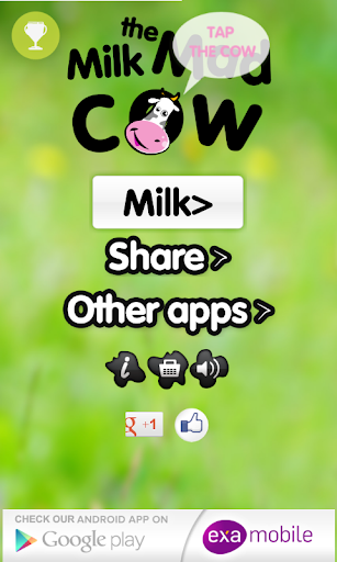 Milk the Mad Cow - Image screenshot of android app