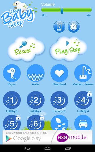 Sleep Cute Baby Lullaby - Image screenshot of android app