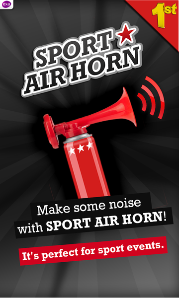 Sport Air Horn - عکس برنامه موبایلی اندروید
