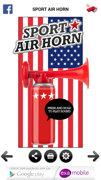 Sport Air Horn - Image screenshot of android app