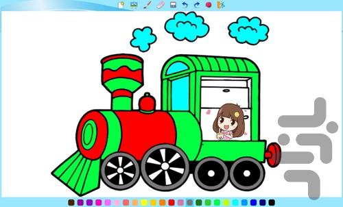 نقاشی مداد آبی - عکس بازی موبایلی اندروید