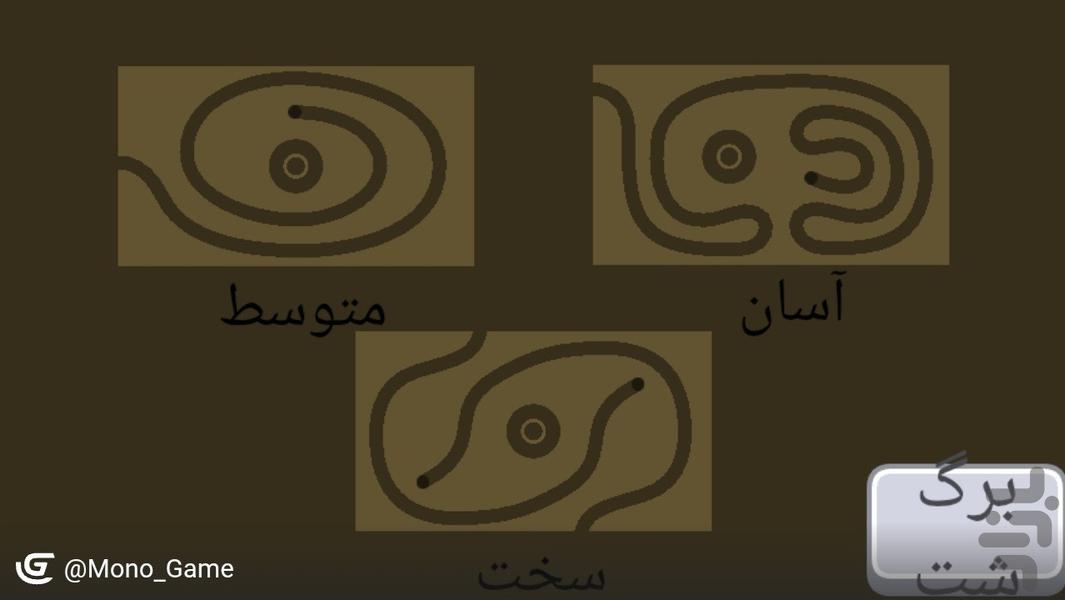 مدار دایره ها - عکس بازی موبایلی اندروید