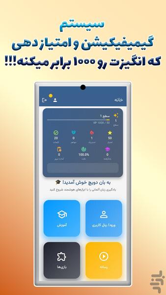 آموزش زبان آلمانی | بان دویچ - عکس برنامه موبایلی اندروید