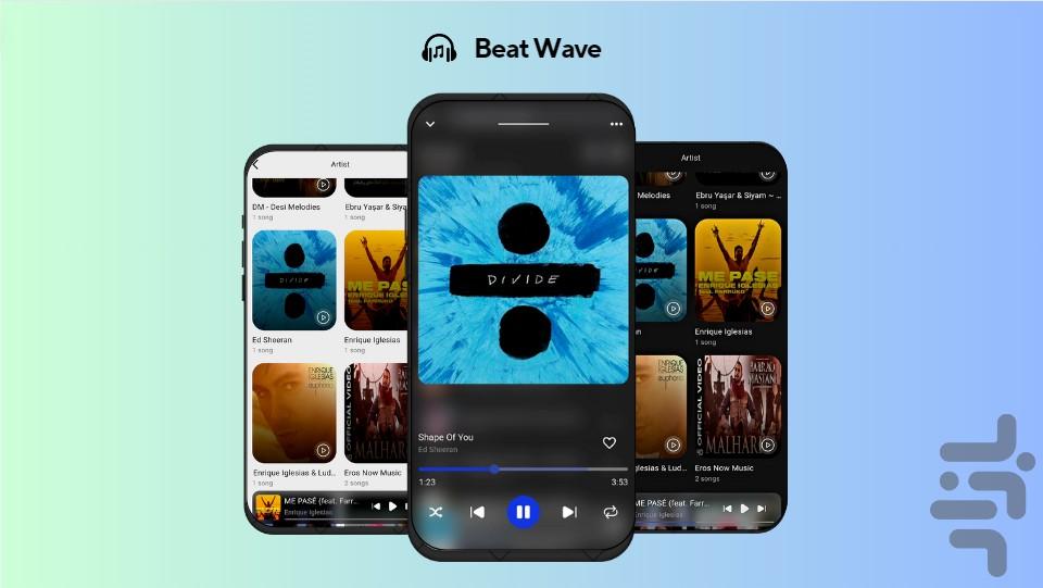Music player-MP3 Player-Beat Wave - Image screenshot of android app